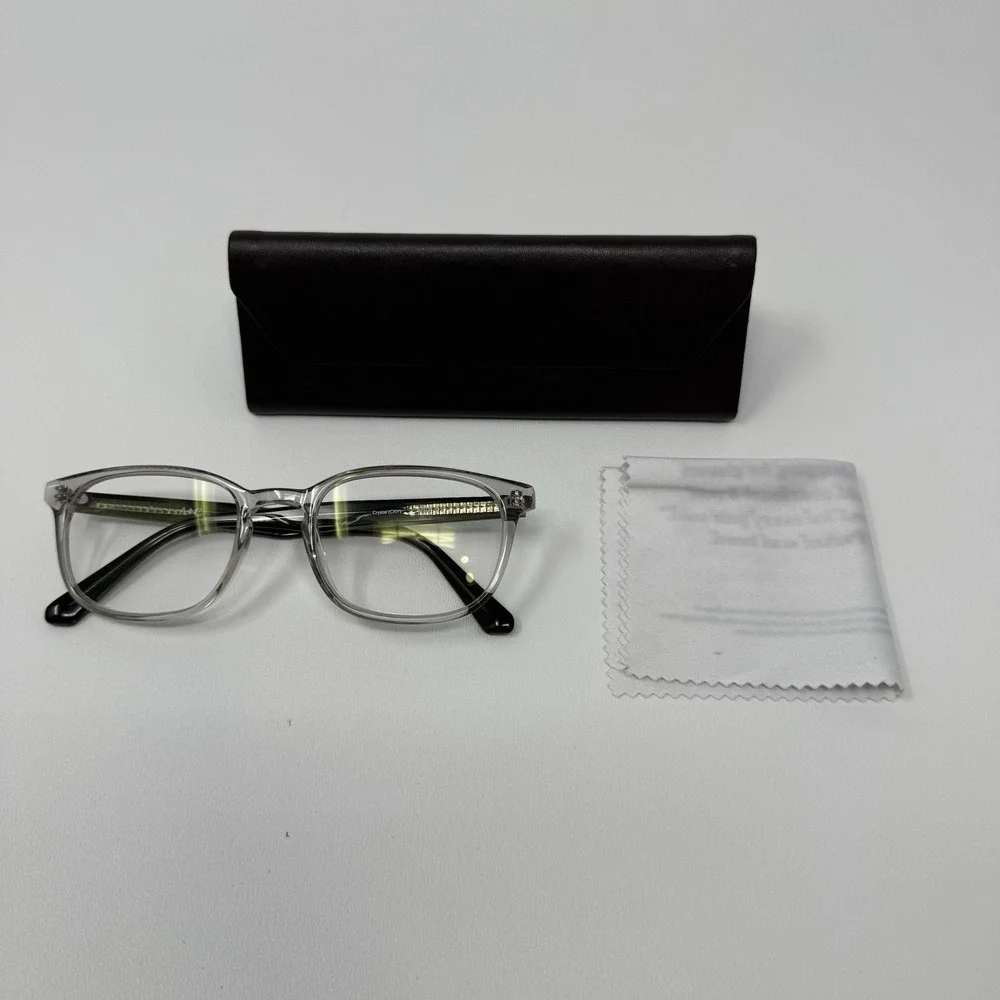 Argyleculture‎ Crystal CRY Rectangle Eyeglasses Frames 52-21-145